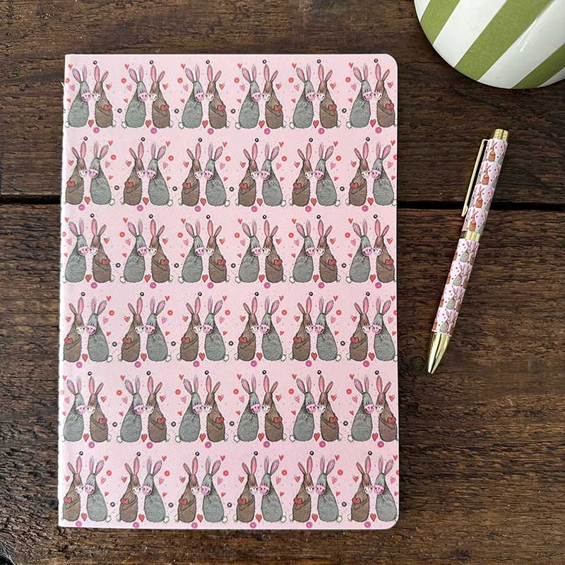 Beautiful Bunnies Large Notebook