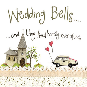 Wedding Bells Wedding Card