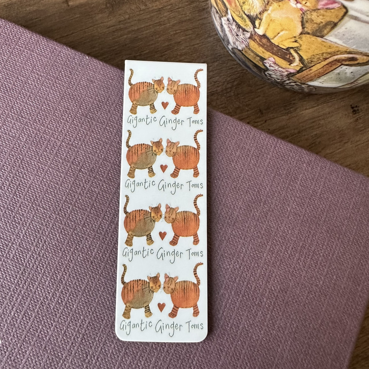 Gigantic Ginger Toms Bookmark