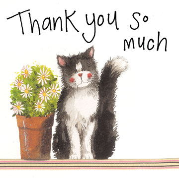 Thank You Cat Card