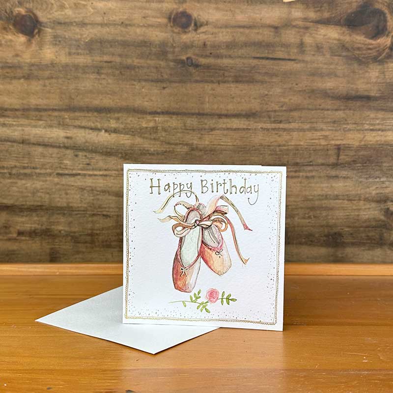 Ballet Shoes Card