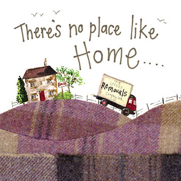 Removal Van New Home Card
