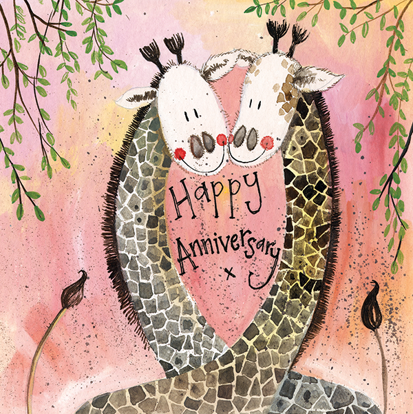 Long Necks Anniversary Card