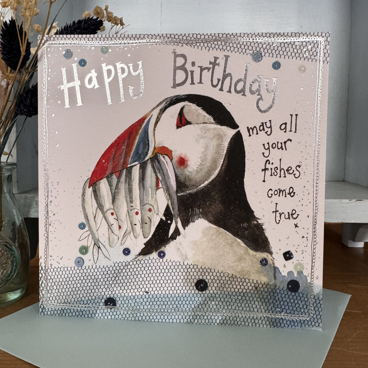 Fishes Come True Card