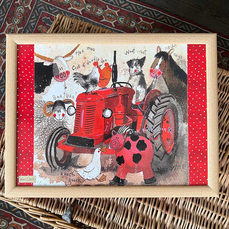 Big Red Lap Tray