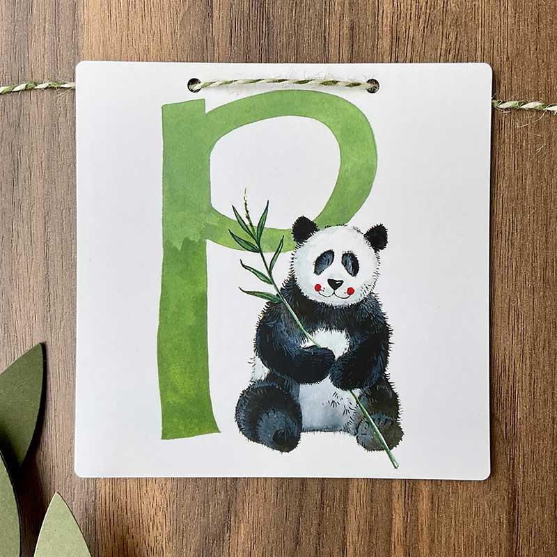 P Alphabet Tile