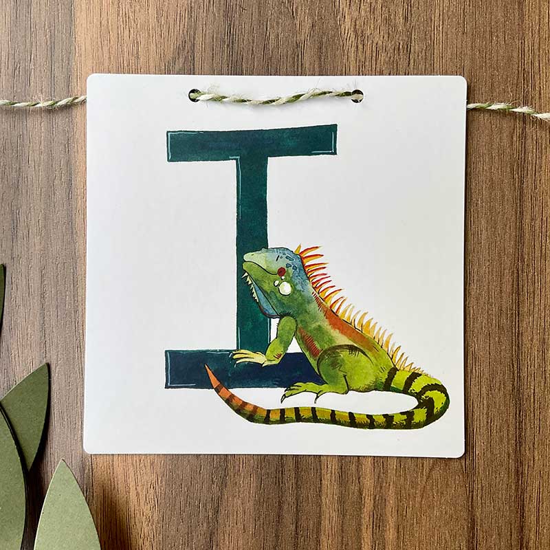 I Alphabet Tile