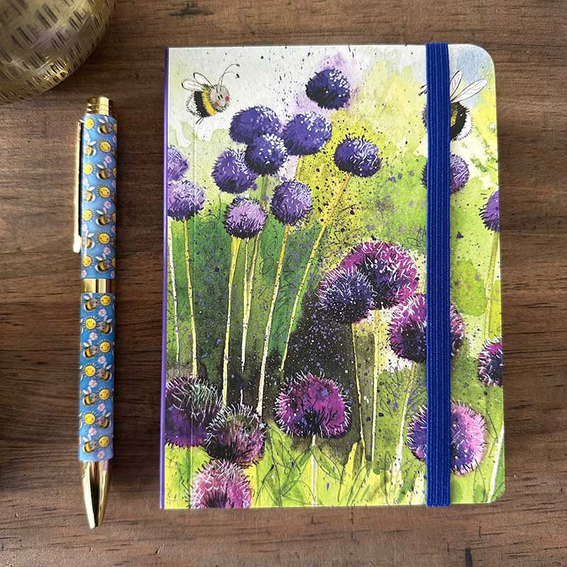 Alliums Small Chunky Notebook