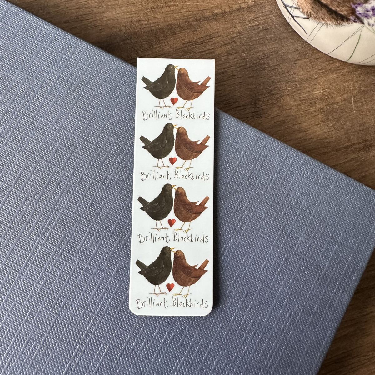 Brilliant Blackbirds Bookmark